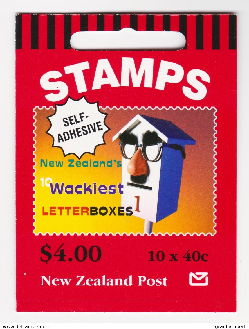 New Zealand 1997 Wackiest Letterboxes Booklet CTO - Booklets