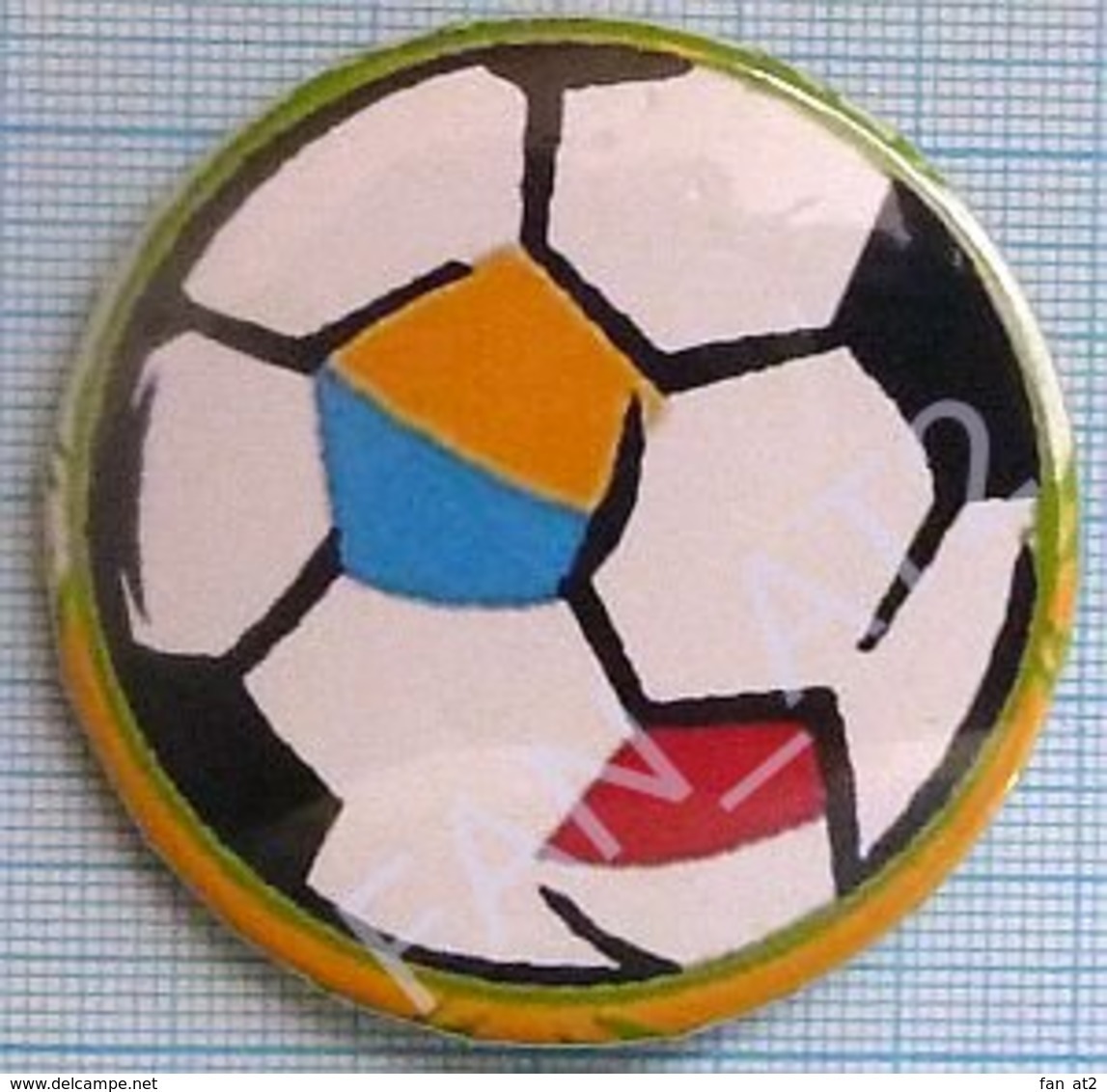 UKRAINE / Badge / POLAND / Pin. Football. Europe Championship. UEFA . EURO 2012. - Football