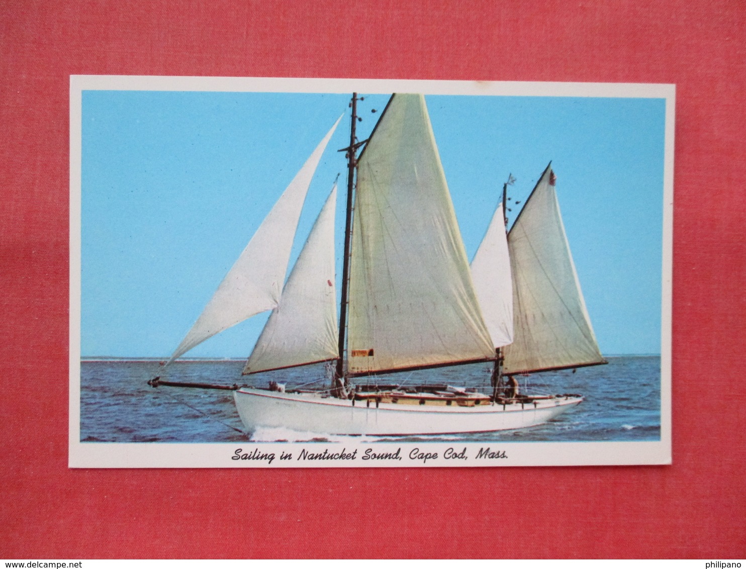 Sailing In Nantucket Sound   - Massachusetts > Cape Cod > . Ref 3452 - Cape Cod