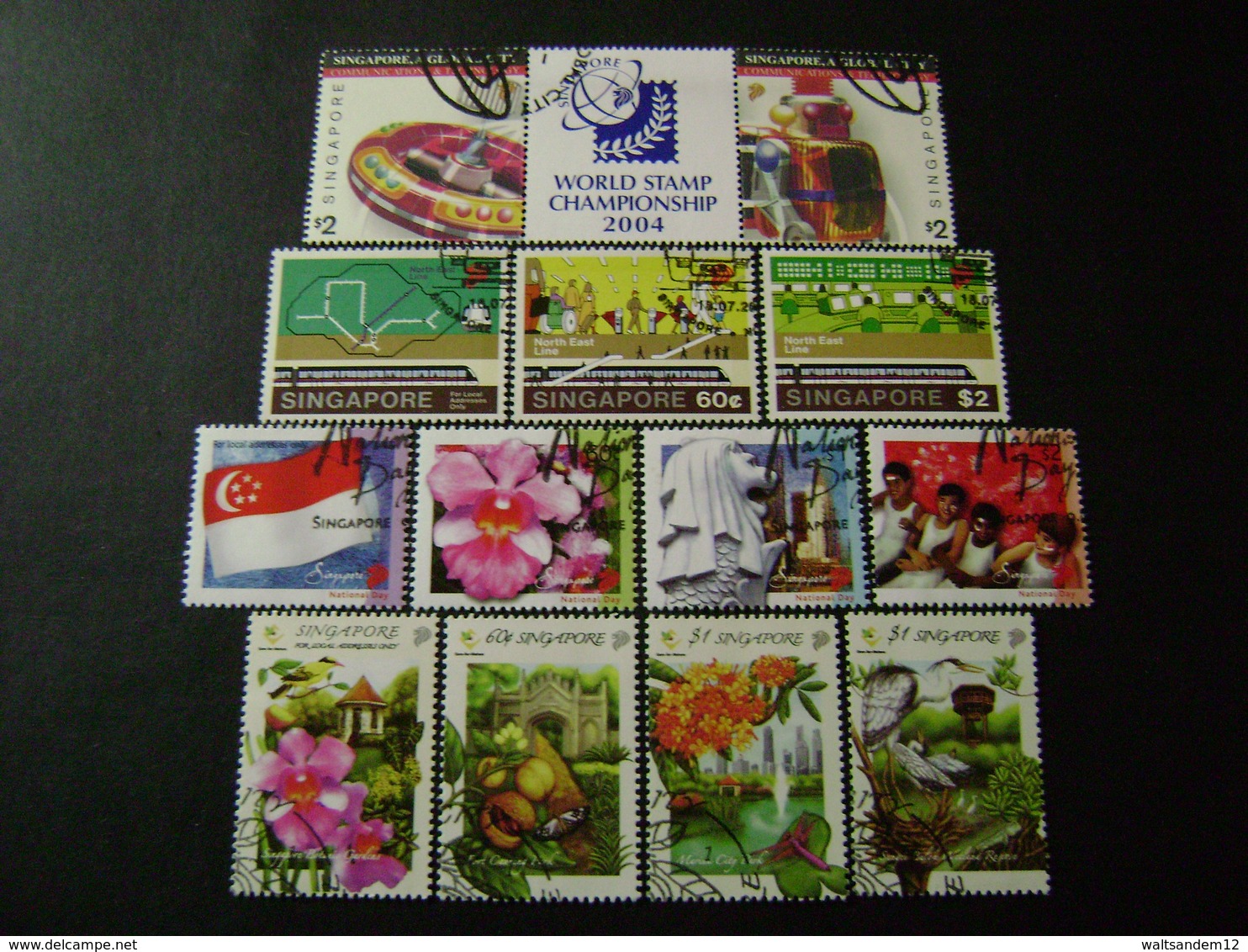 Singapore 2003 Commemorative/special Issues (SG 1262-1271,1273-78,1300-02,1304-07,1309-1328,1351-54) 3 Images - Used - Singapore (1959-...)