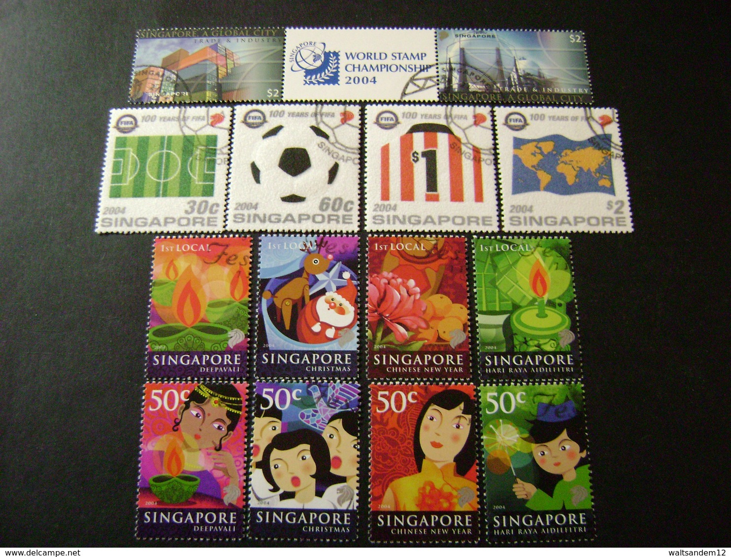 Singapore 2004 Commemorative/special Issues (SG Between 1357 And 1446 - See Description) 4 Images - Used - Singapore (1959-...)