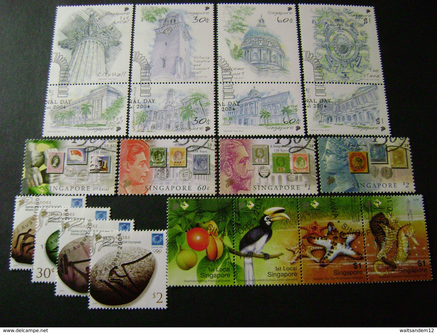 Singapore 2004 Commemorative/special Issues (SG Between 1357 And 1446 - See Description) 4 Images - Used - Singapore (1959-...)