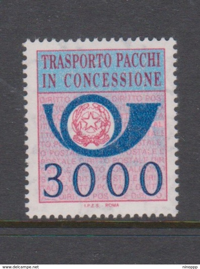 Italy PPD 22 1984  Parcel Post Authorized Delivery Stamps,3000 Lire,mint Never Hinged - Postal Parcels