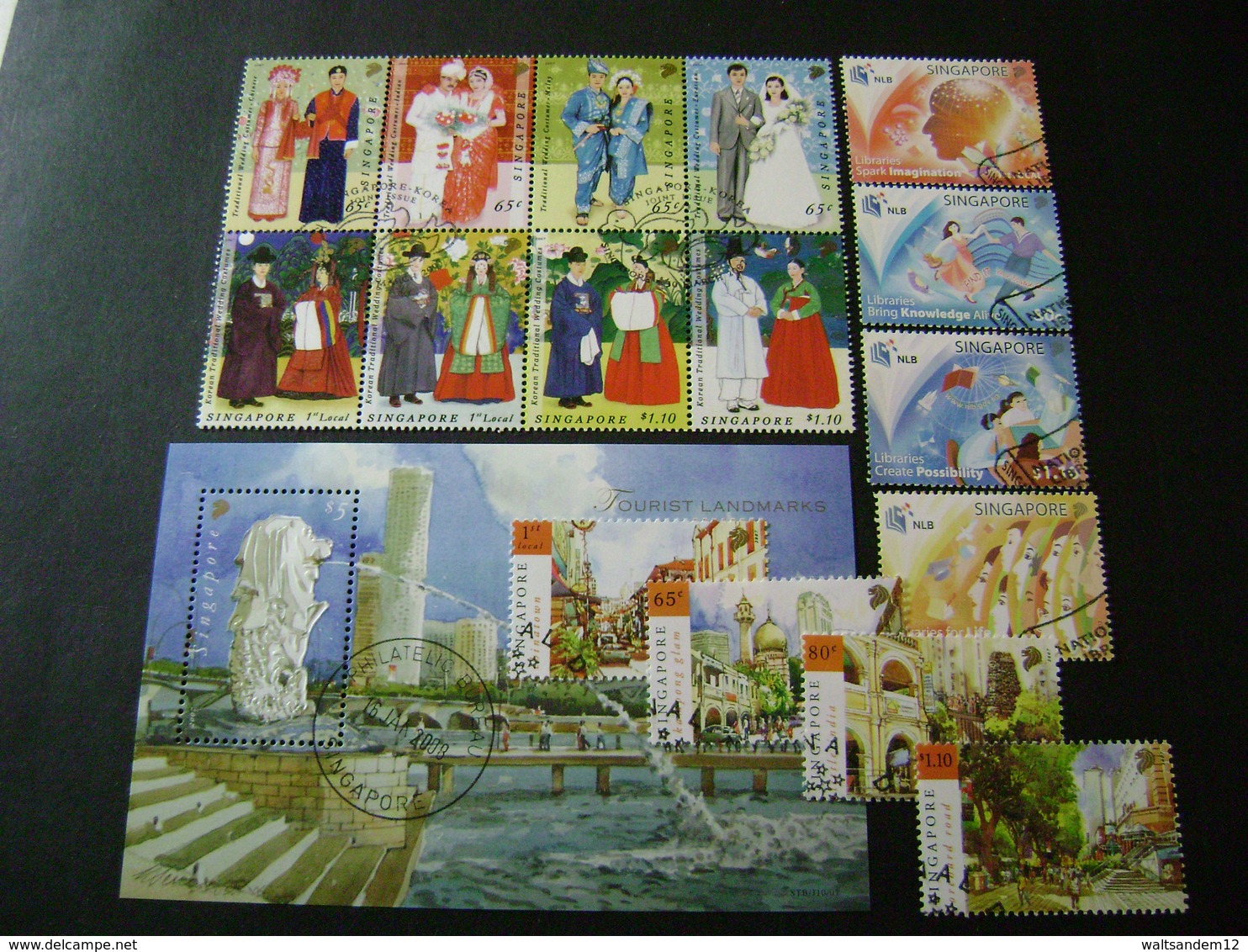 Singapore 2007 Commemorative/special Issues (SG Between 1657 And 1745 - See Description) 4 Images - Used - Singapore (1959-...)