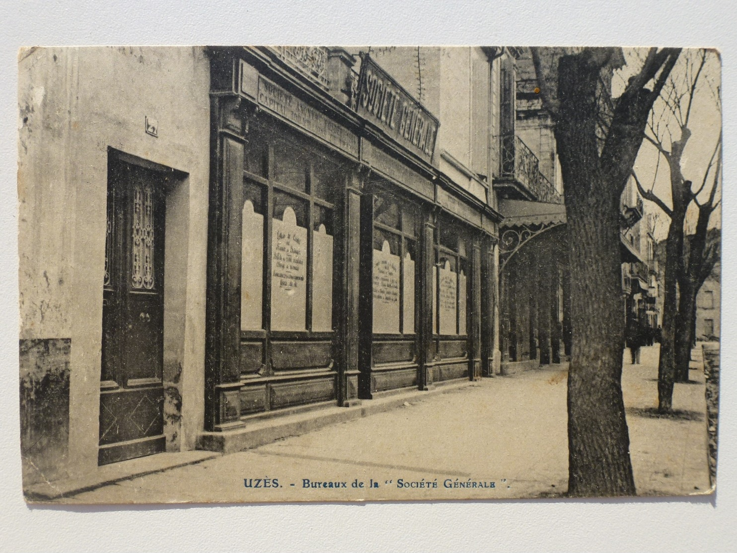 30 UZÈS Carte En Bel état - Bureaux De La Société Générale  DEN815 - Uzès