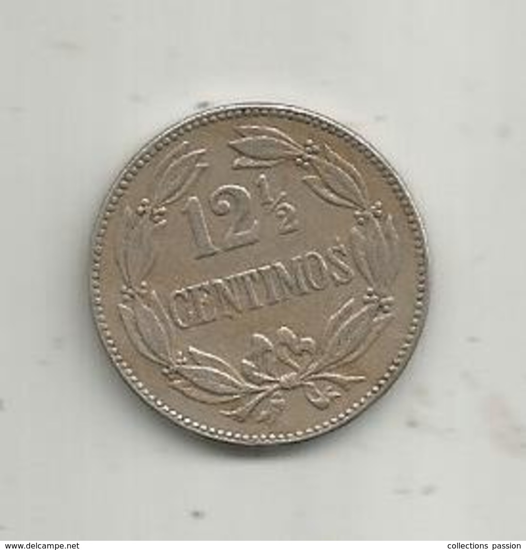 Monnaie , Estados Unidos De VENEZUELA ,  12 1/2 Centimos,  1945,  2 Scans - Venezuela