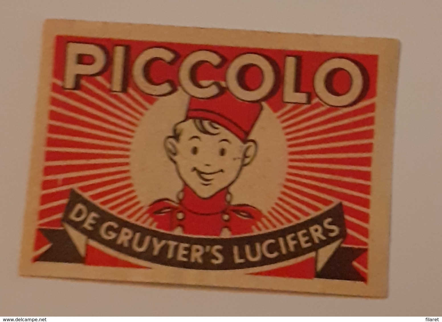 PICCOLO - Cajas De Cerillas - Etiquetas