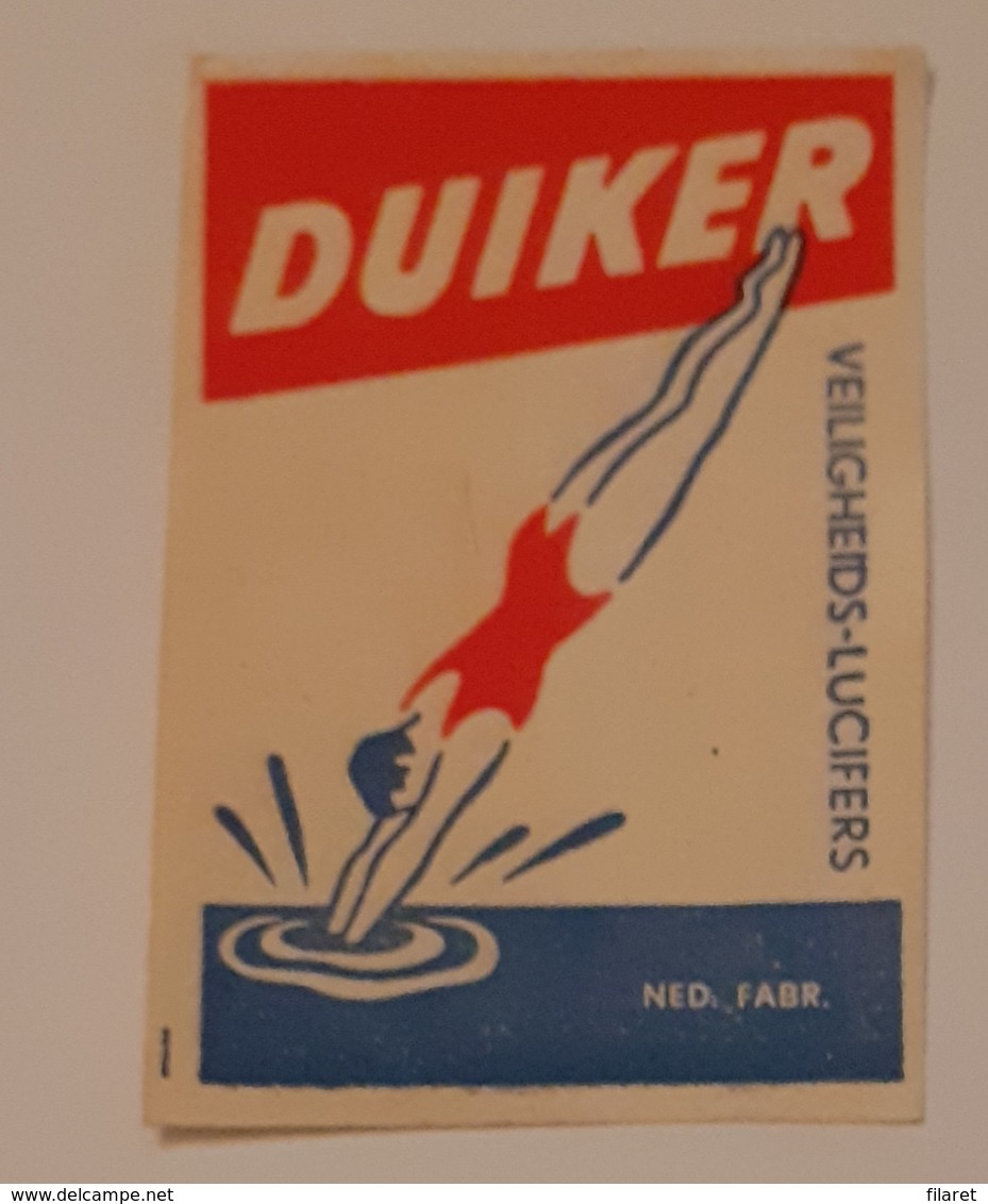 DUIKER - Matchbox Labels