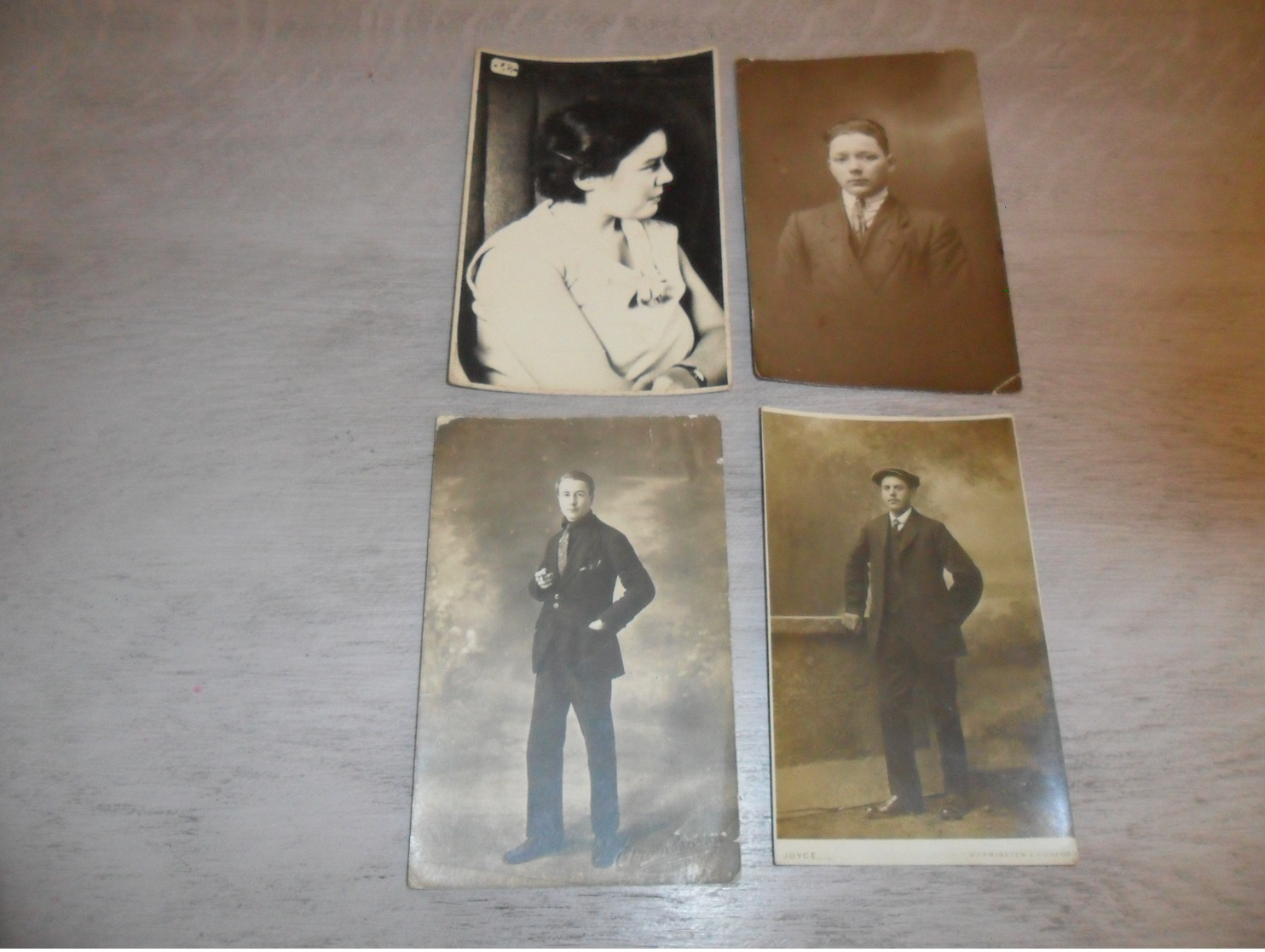 Beau lot de 60 cartes photos ( carte photo )  inconnu personnes personne   Mooi lot van 60 fotokaarten  personen