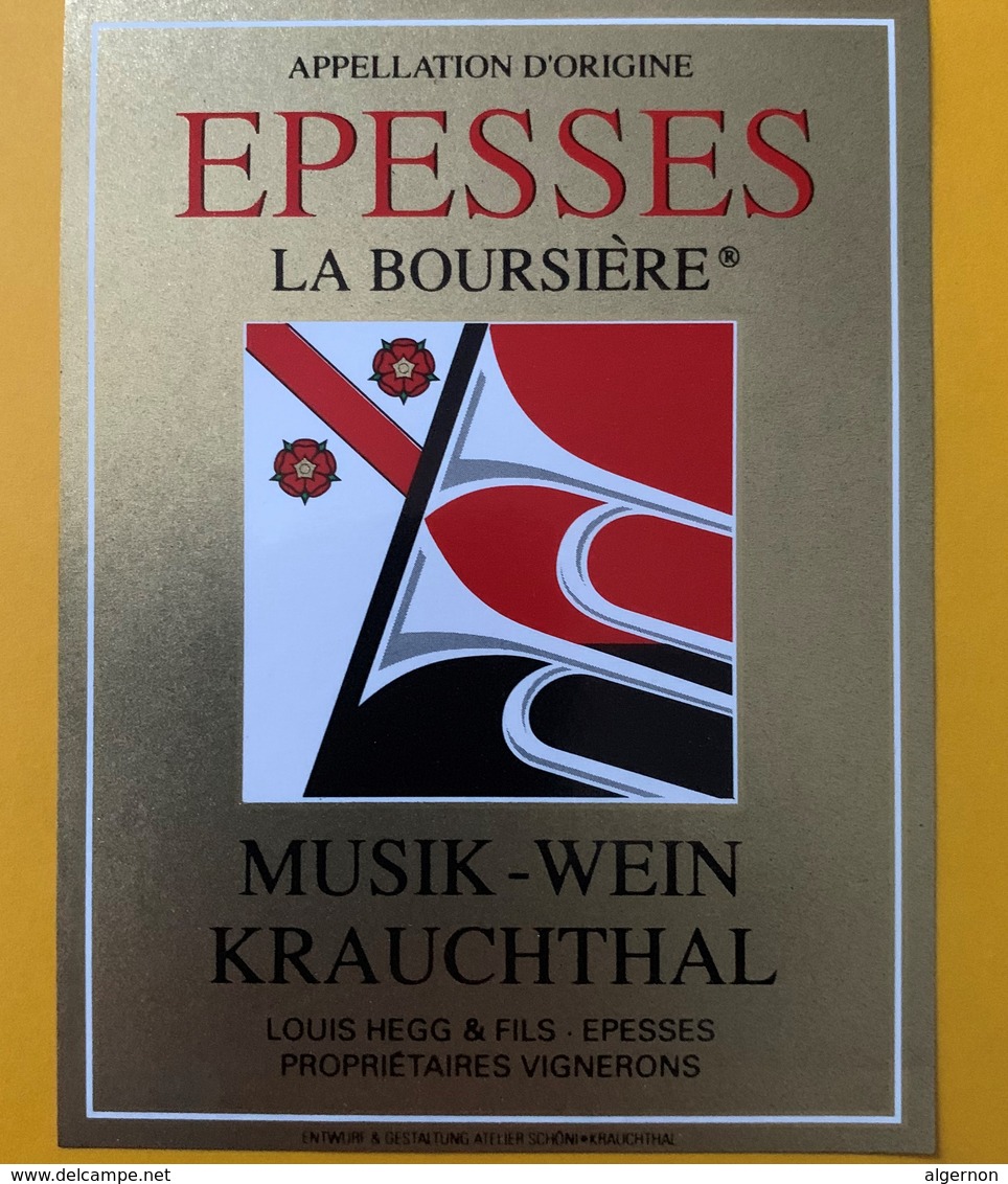 10856 - Epesses La Boursière Suisse Musik-wein Krauchthal - Musique