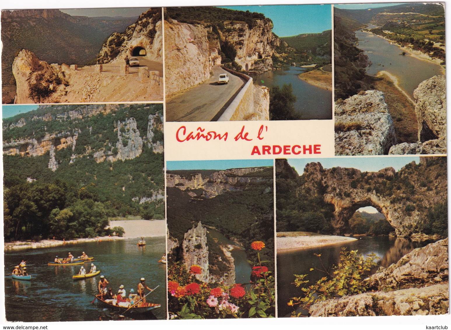 Canons De L'Ardeche - Les Gorges De L'Ardèche Entre Vallon-Pont D'Arc Et Saint-Martin - Vallon Pont D'Arc