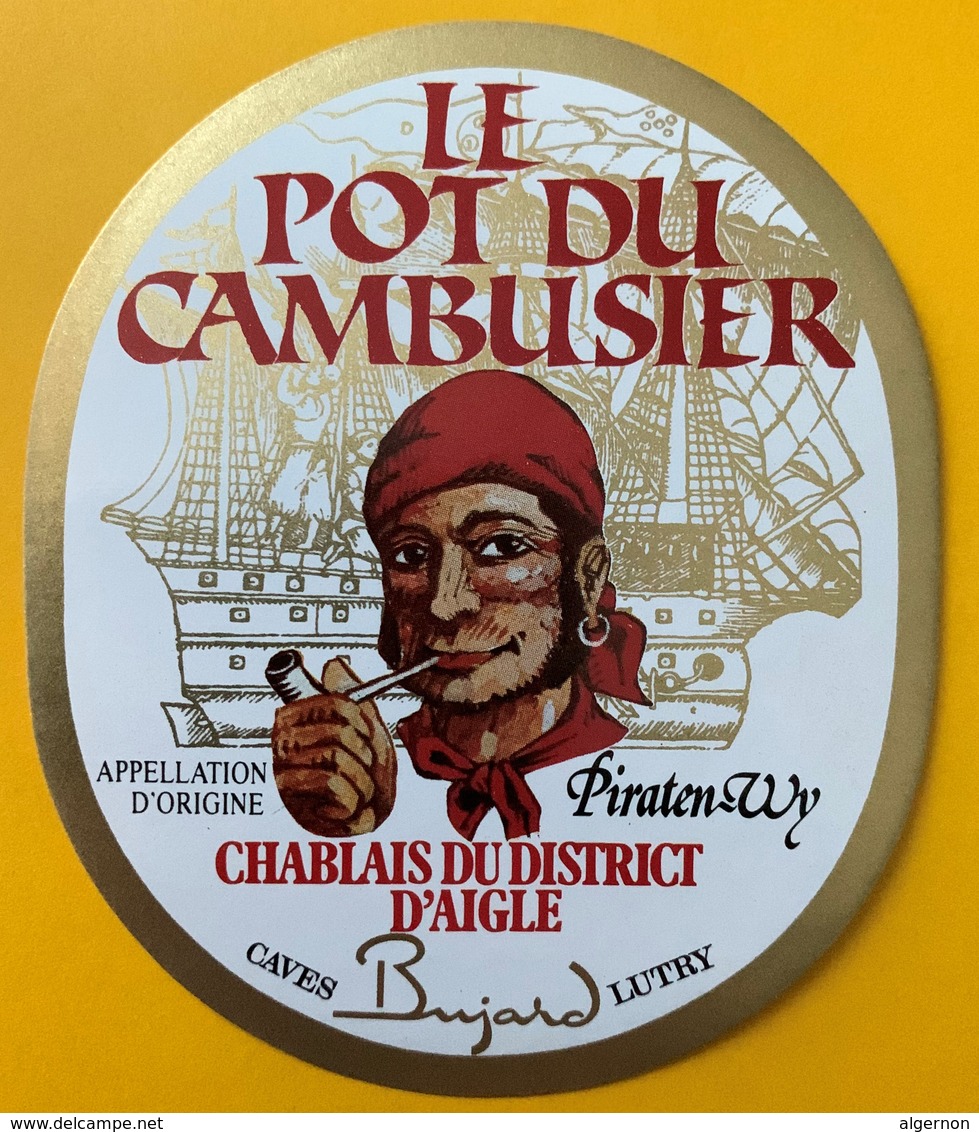 10860 -  Le Pot Du Cambusier Chablais Suisse - Sailboats & Sailing Vessels