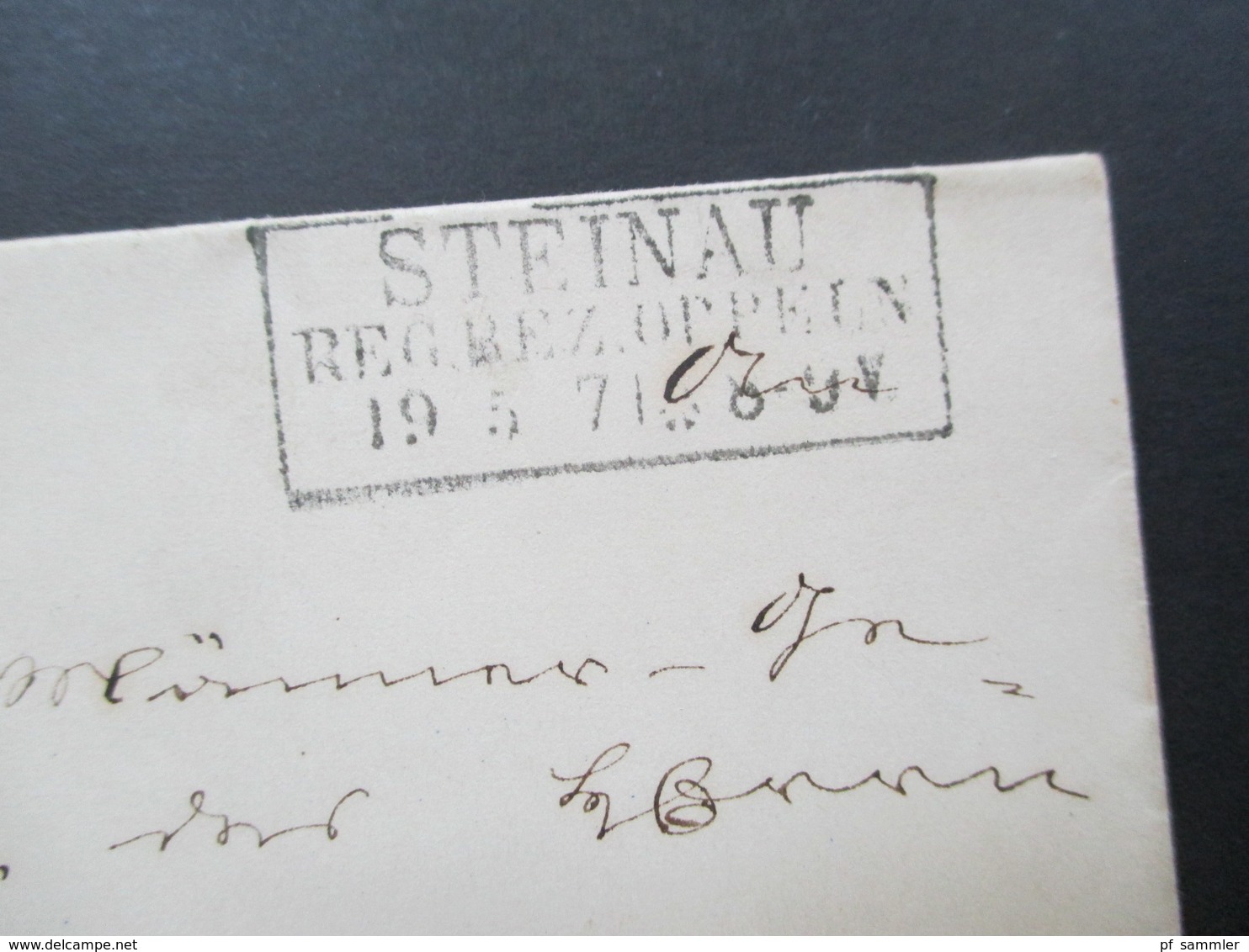 Altdeutschland NDP 1871 Nr. 16 EF Stempel Ra3 Steinau Reg. Bez. Oppeln Schlesien. Gesang Verein Steinau O/S - Briefe U. Dokumente