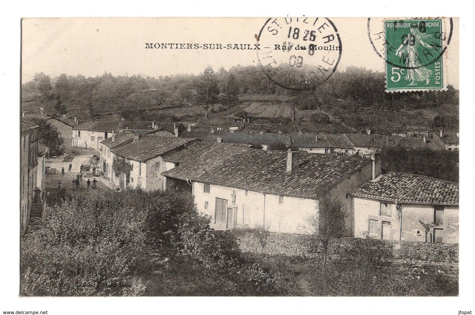 55 MEUSE - MONTIERS SUR SAULX Rue Du Moulin - Montiers Sur Saulx