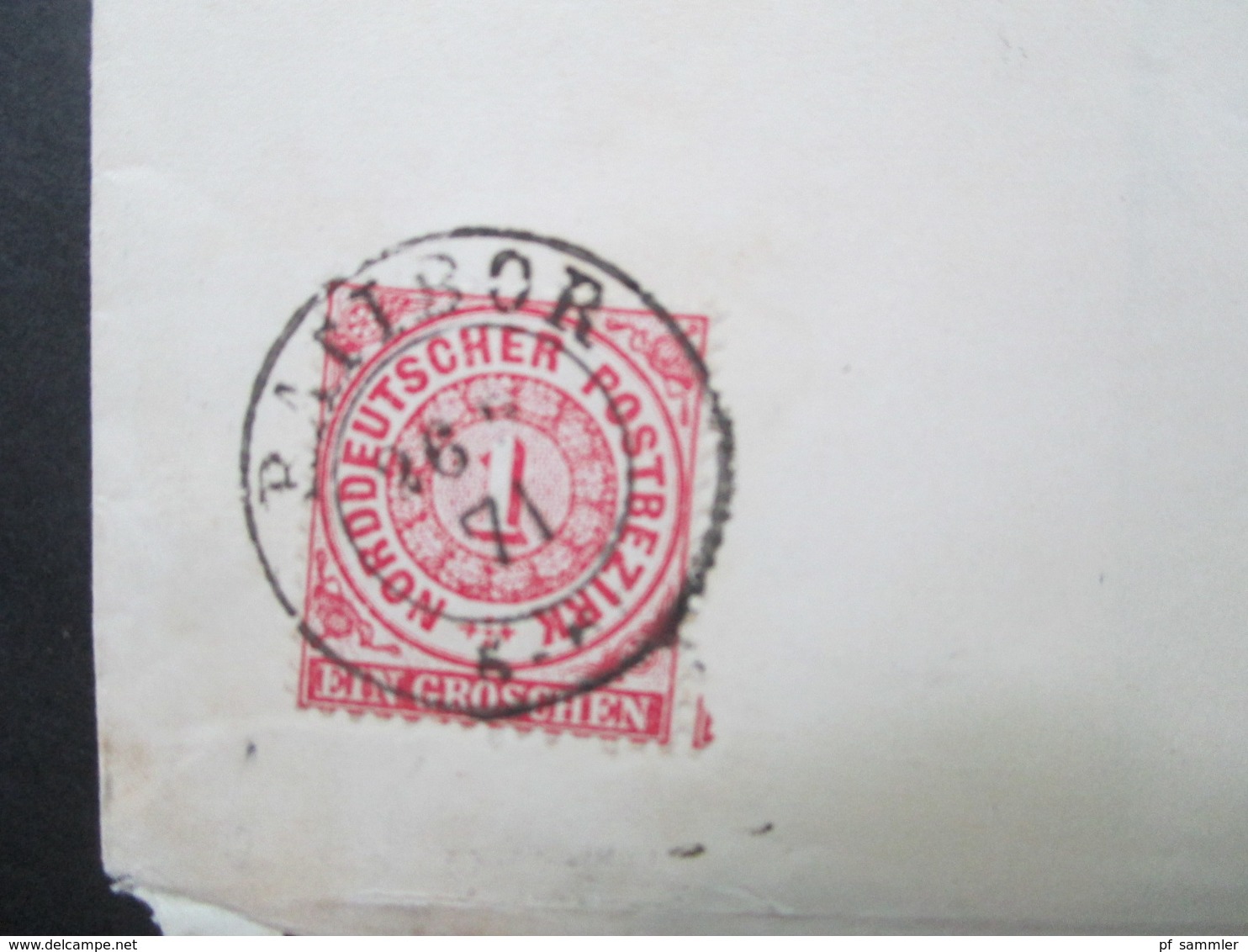 Altdeutschland NDP 1871 Nr. 16 EF Stempel K2 Ratibor Rechtsanwalt Schwabe Ratibor Schlesien - Storia Postale