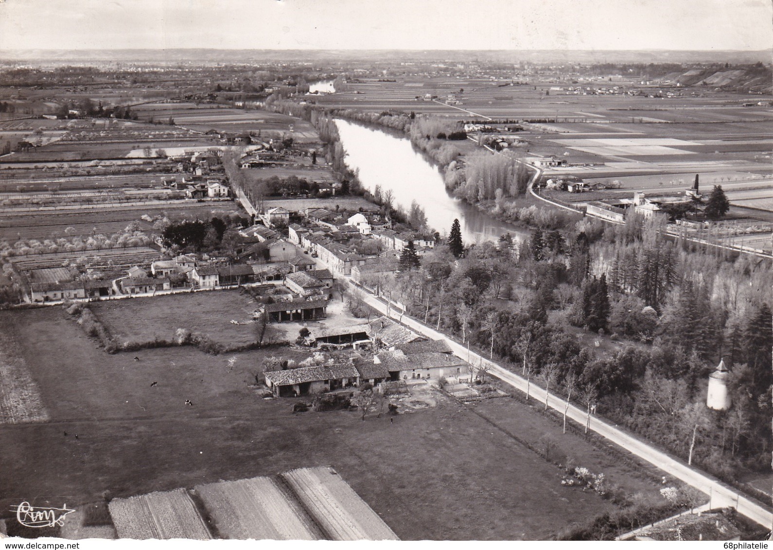 FRANCE 1955 CARTE POSTALE DE BRESSOLS - Bressols