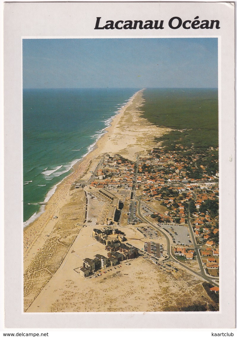 Lacanau-Ocean - La Plage Et La Ville - (Gironde) - Lesparre Medoc