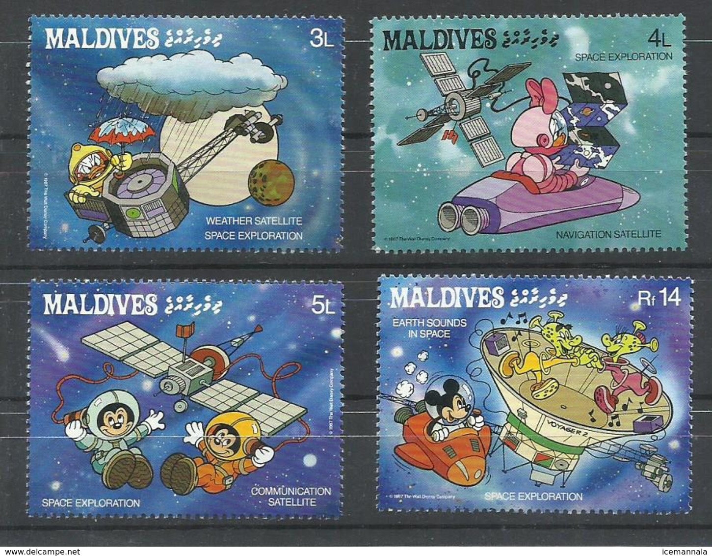 MALDIVAS YVERT  1146/49   MNH  ** - Maldivas (1965-...)