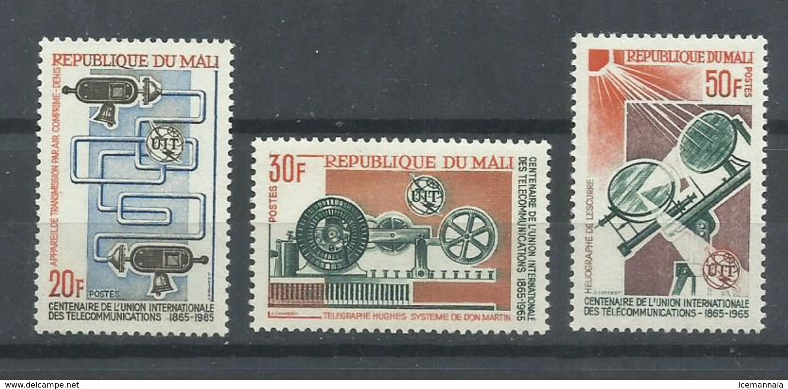 MALI YVERT  76/78    MNH  ** - Malí (1959-...)