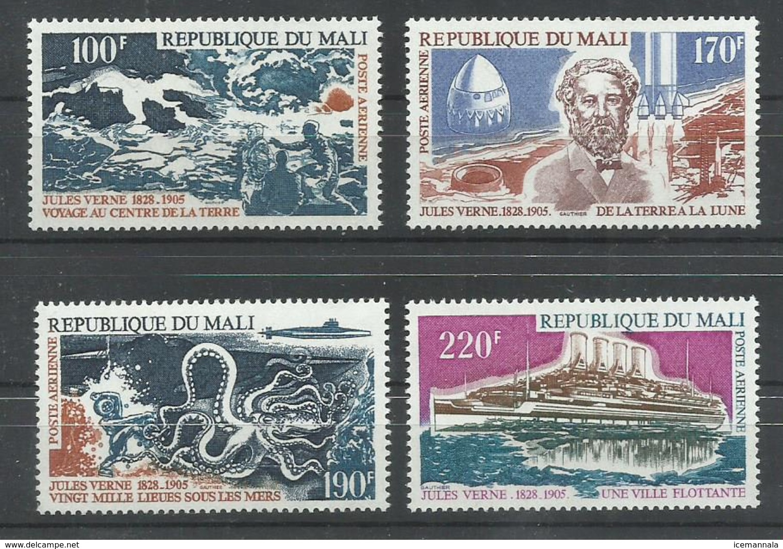 MALI YVERT  AEREO 239/42    MNH  ** - Malí (1959-...)