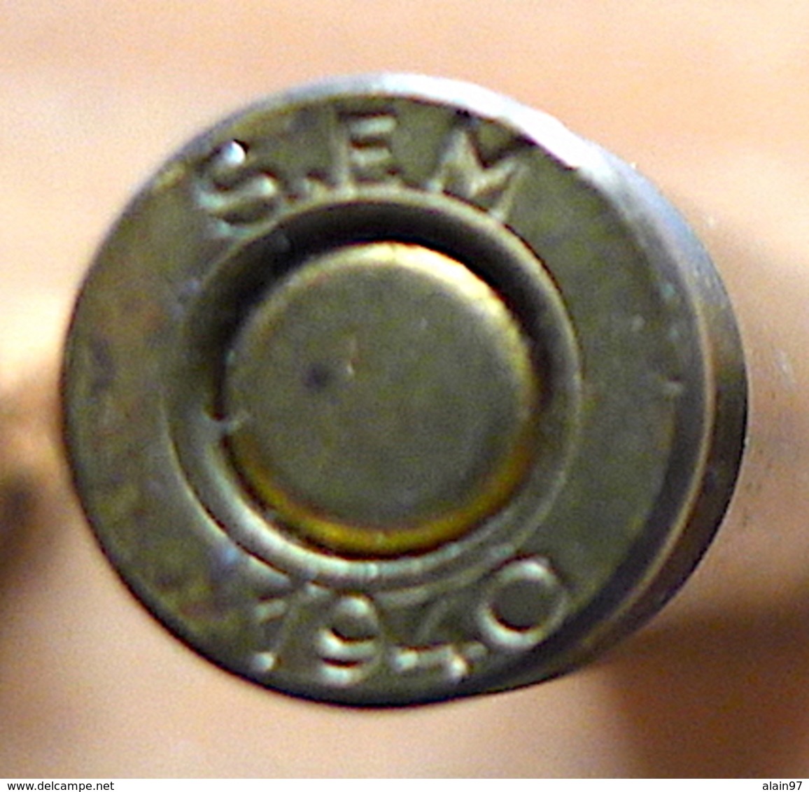 CARTOUCHE 7.65 LONG SFM 1940 NEUTRALISÉE - Armes Neutralisées