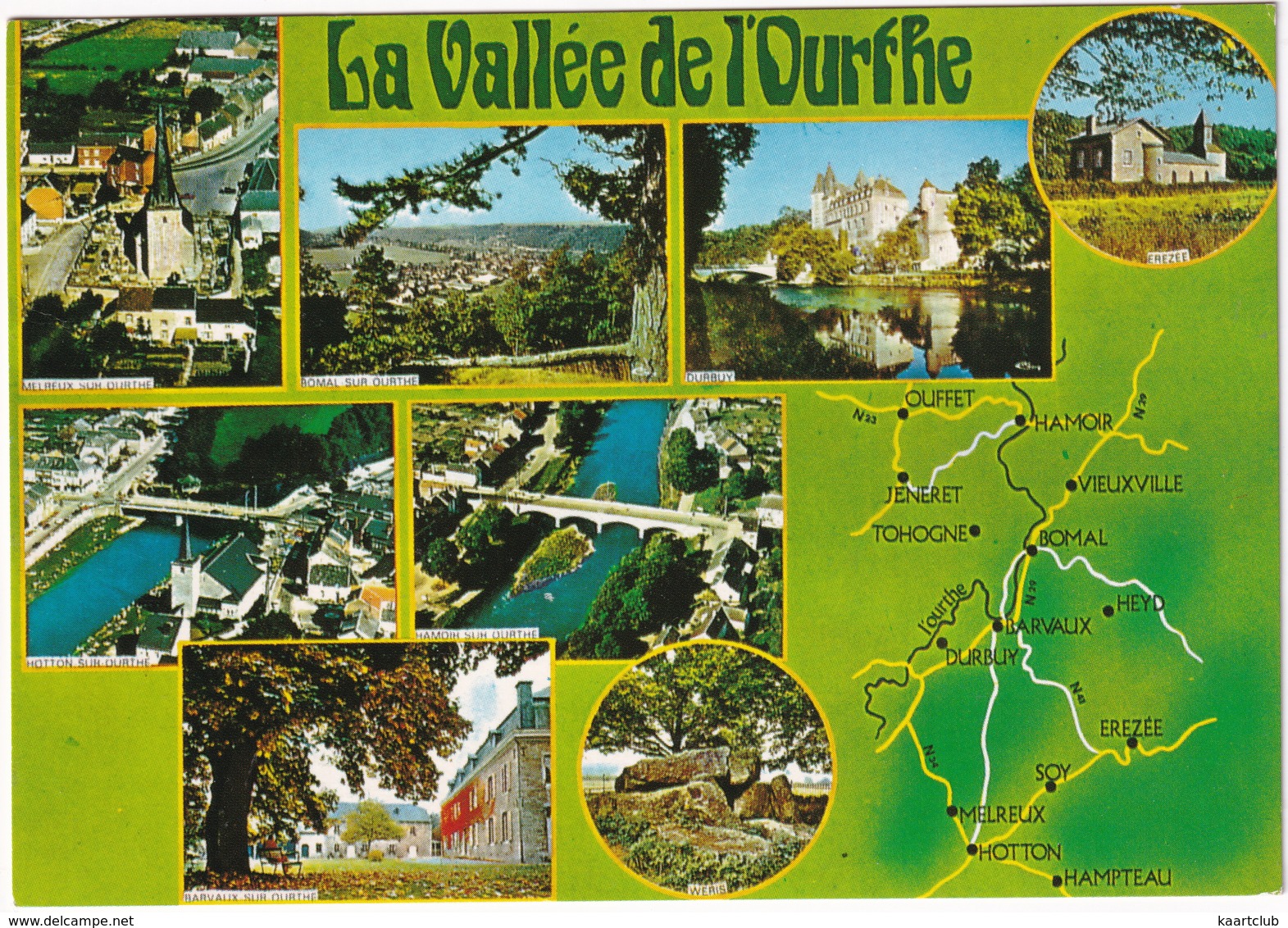 La Vallée De L'Ourthe  - (Belgie/Belgique) - La-Roche-en-Ardenne