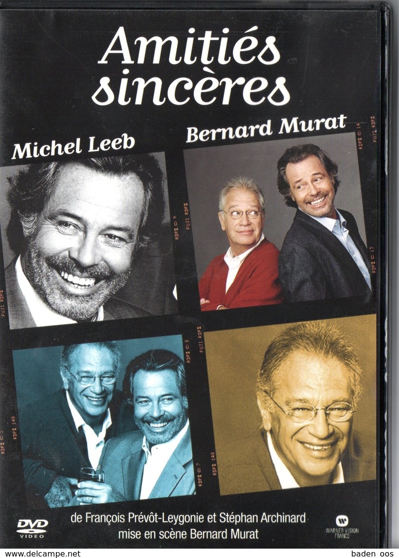 Amitiés Sincères - Michel Leeb Bernard Murat - Théâtre - Autres & Non Classés