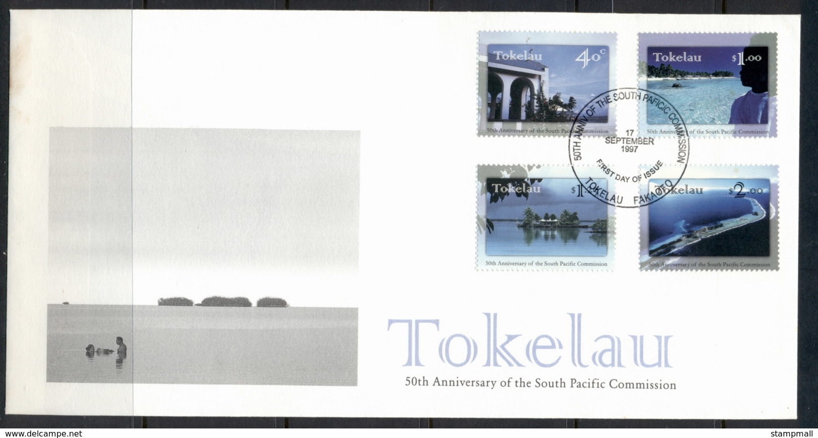 Tokelau 1997 South Pacific Commission FDc - Tokelau