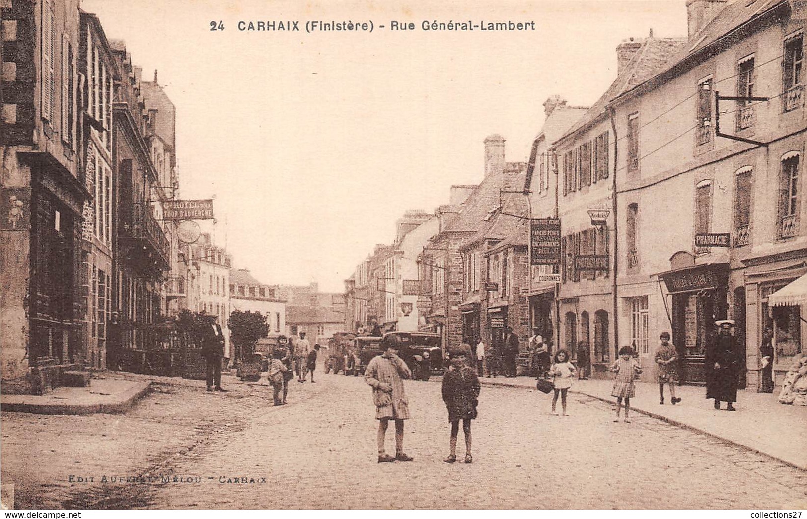 29-CARHAIX- RUE GENERALE LAMBERT - Carhaix-Plouguer