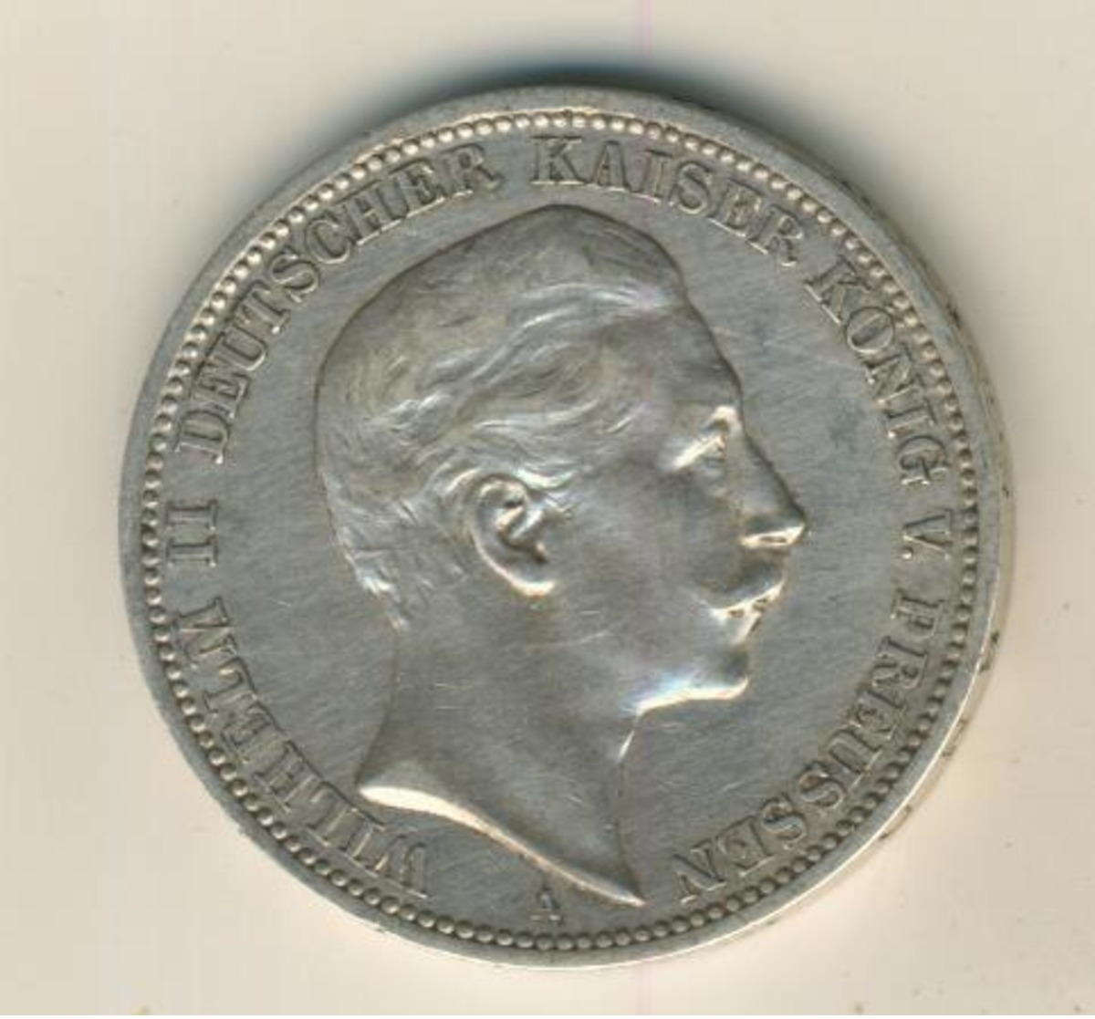 3 Mark 1908,A, Preussen,Deutsches Reich Kaiserreich,Silber (23) - 2, 3 & 5 Mark Zilver