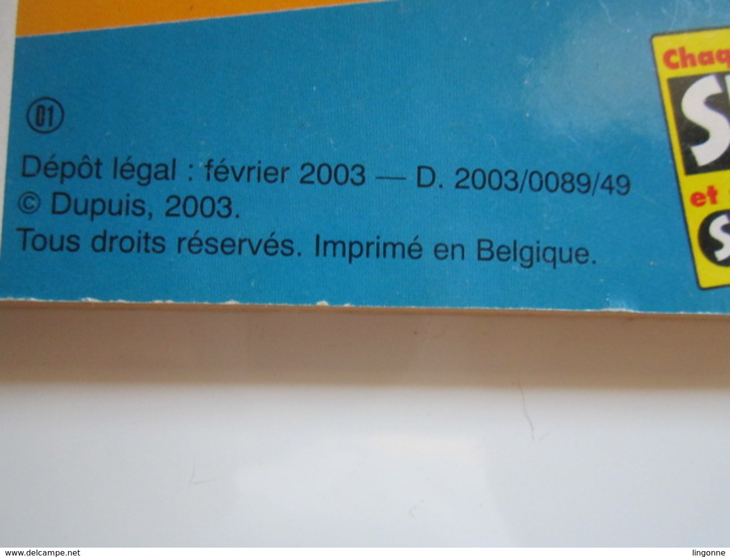 2003 Cédric Cédric & Cie Éditeur DUPUIS - Cédric