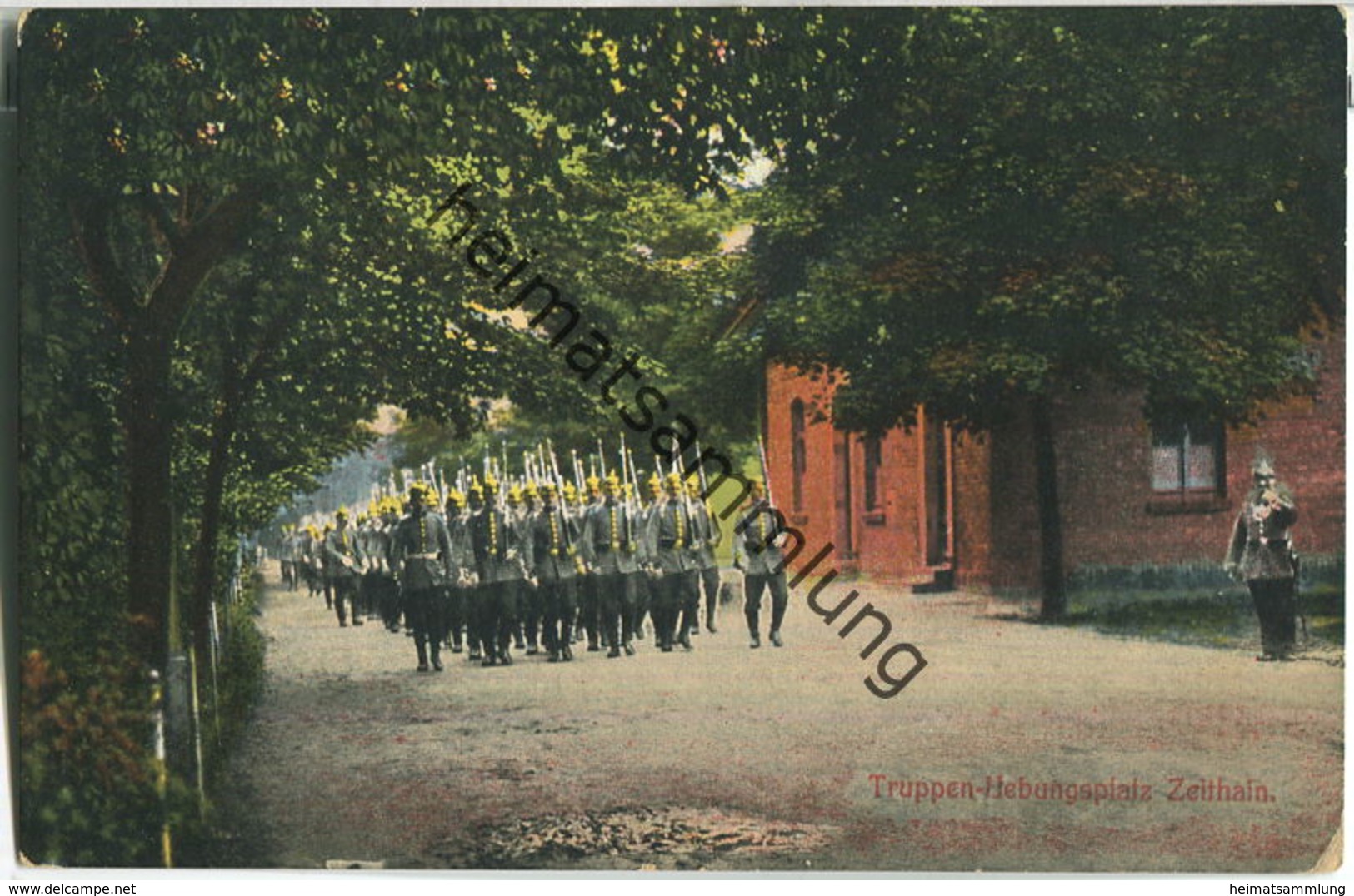 Zeithain - Truppen-Übungsplatz - Verlag A. Verw. Reinhardt Riesa - Feldpost - Zeithain