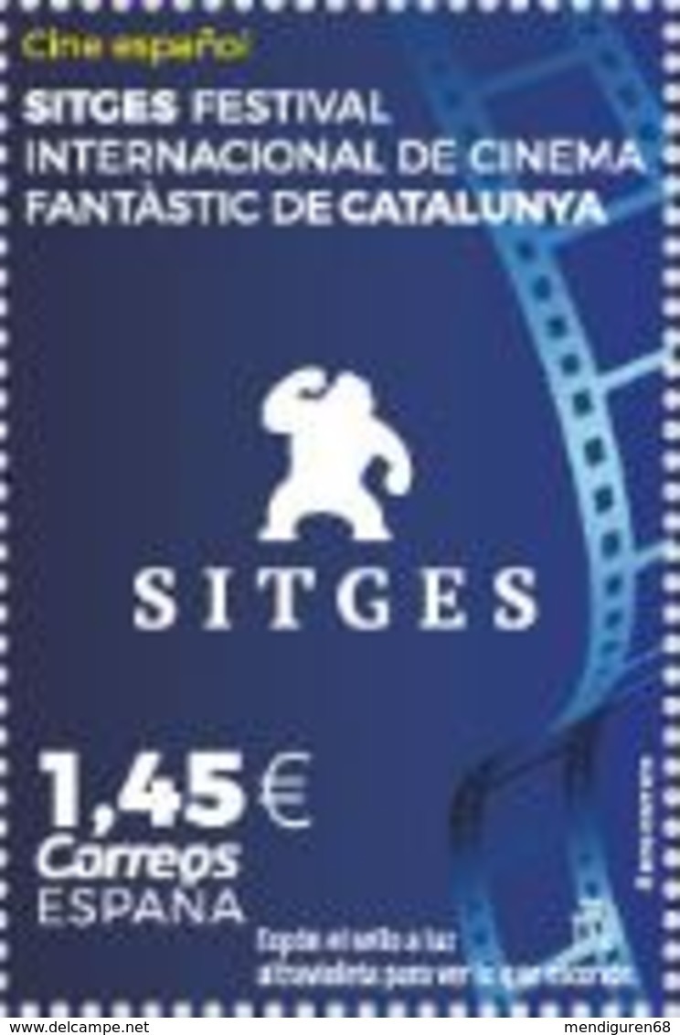 ESPAGNE SPANIEN SPAIN ESPAÑA 2018 CINEMA FESTIVAL DE SITGES FESTIVAL MNH ED 5257 YT 5002 MI 5297 SC 4305 - Ungebraucht