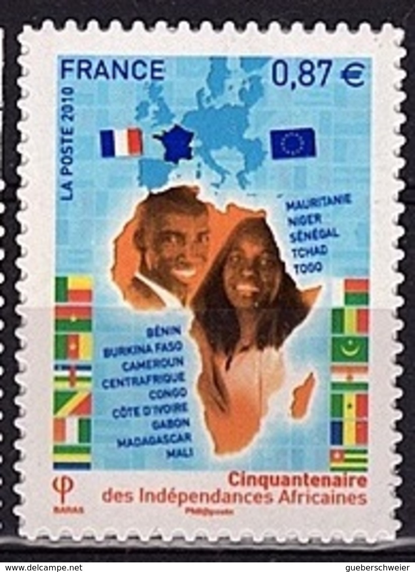 ADH 80 - FRANCE Adhésifs N° 472 Neuf** Indépendances Africaines - Autres & Non Classés