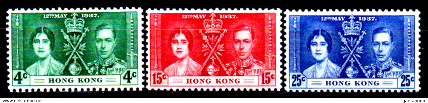 Hong-Kong-091 - Emissione 1937 (++) MNH - Re Giorgio VI - Senza Difetti Occulti. - Unused Stamps