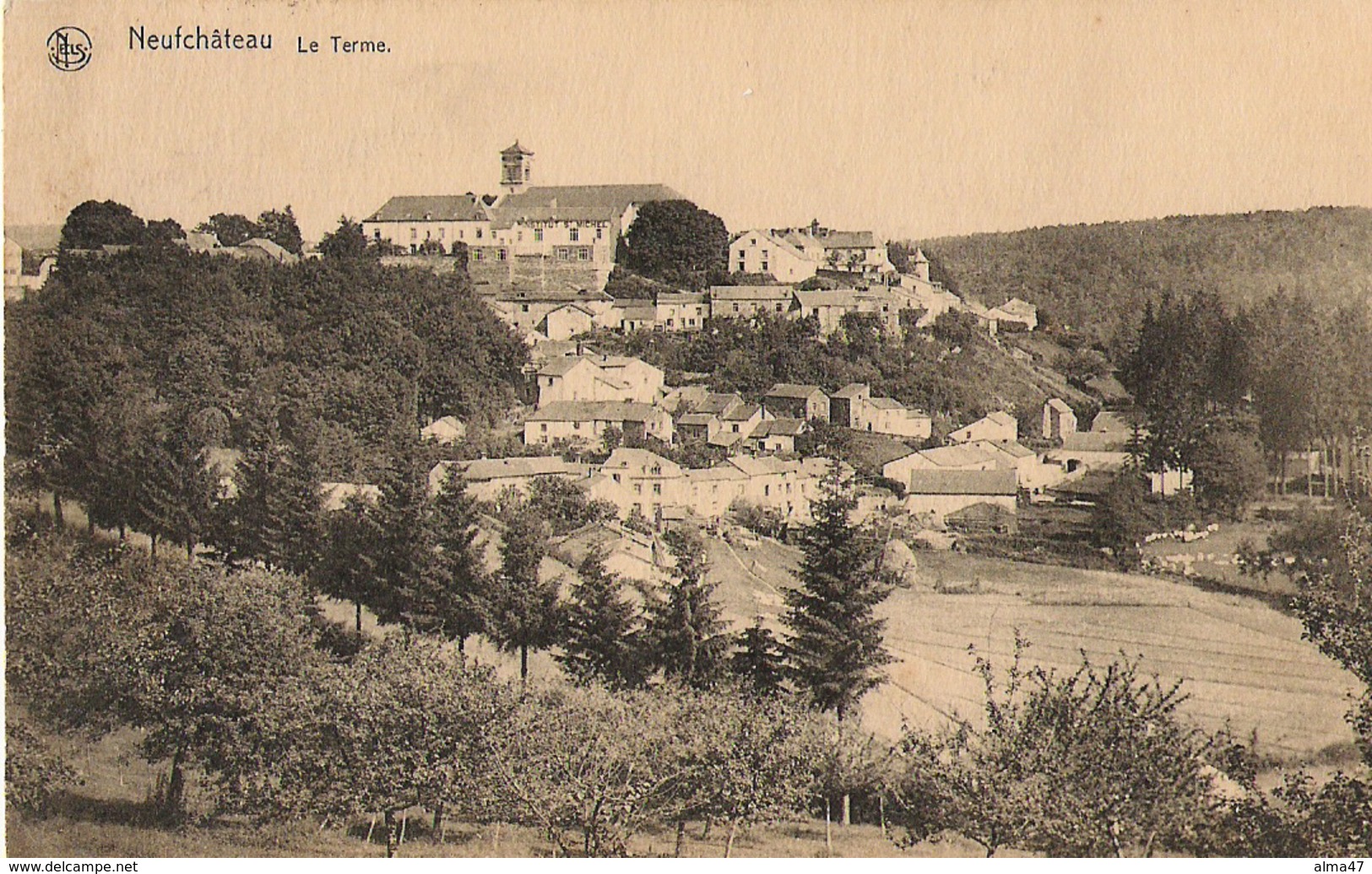 Neufchâteau - Le Terme - Circulé 1925 - Edit. Ch. Collin - Neufchâteau
