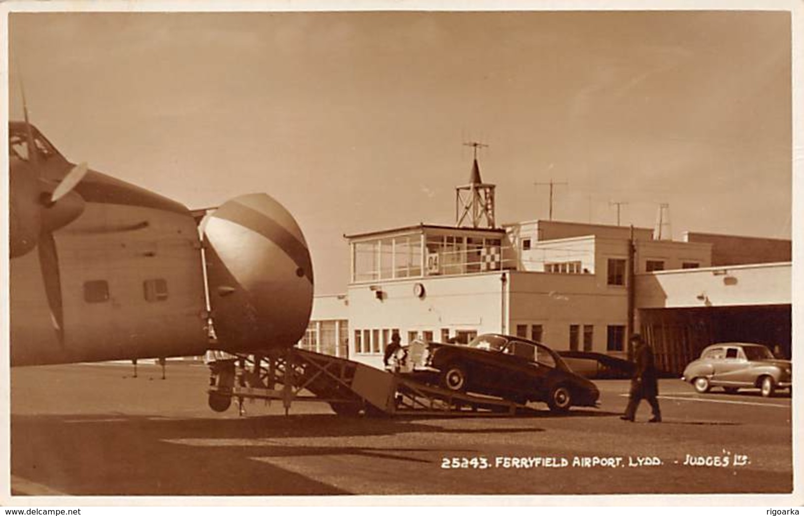 FERRYFIELD AIRPORT.-LYDD- JUDGES (ENGLAND) - Aeródromos