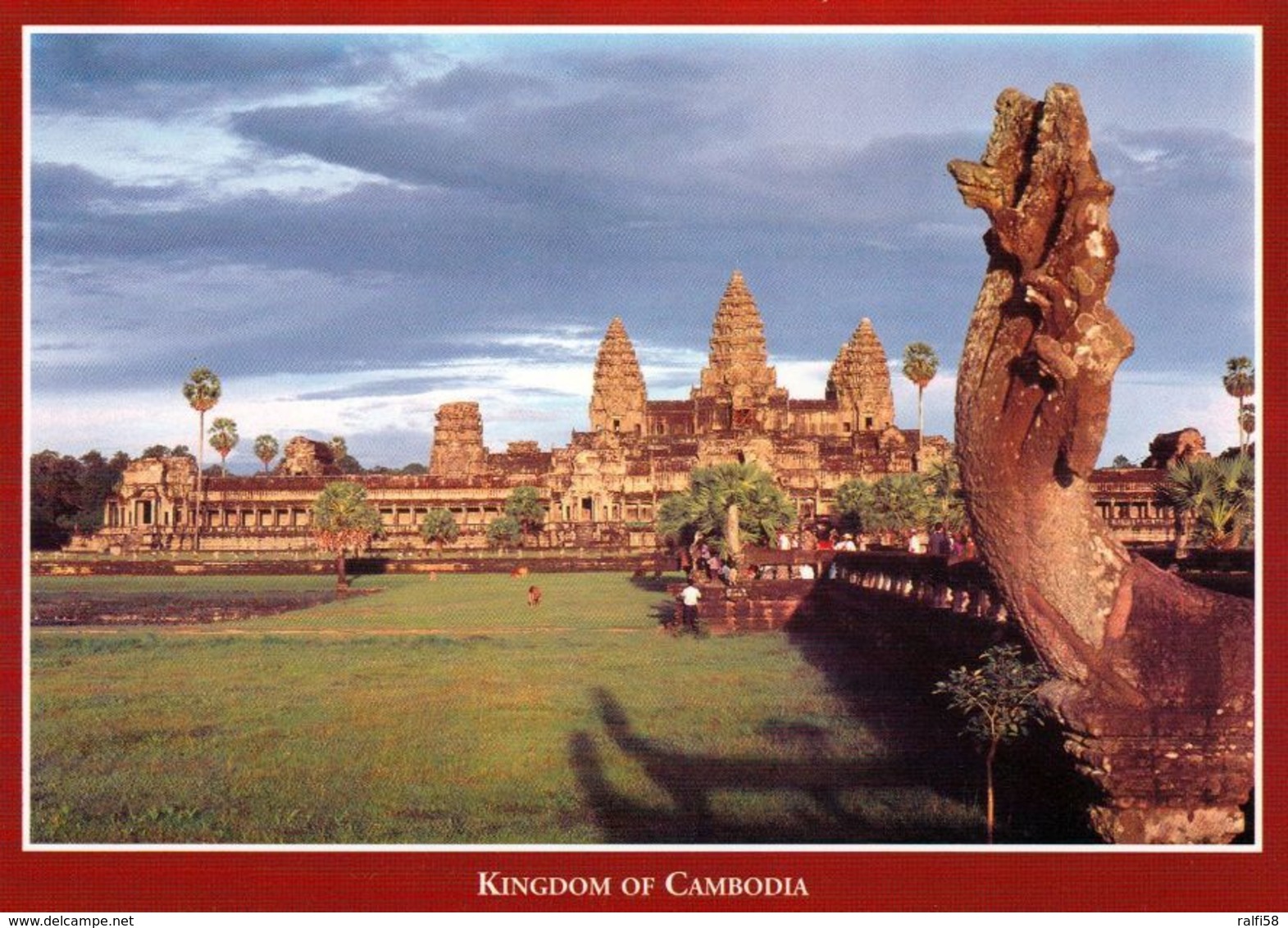 1 AK Kambodscha Cambodia * Tempel Angkor Wat Erbaut Im 12. Jh. - Seit 1992 UNESCO Weltkulturerbe * - Kambodscha