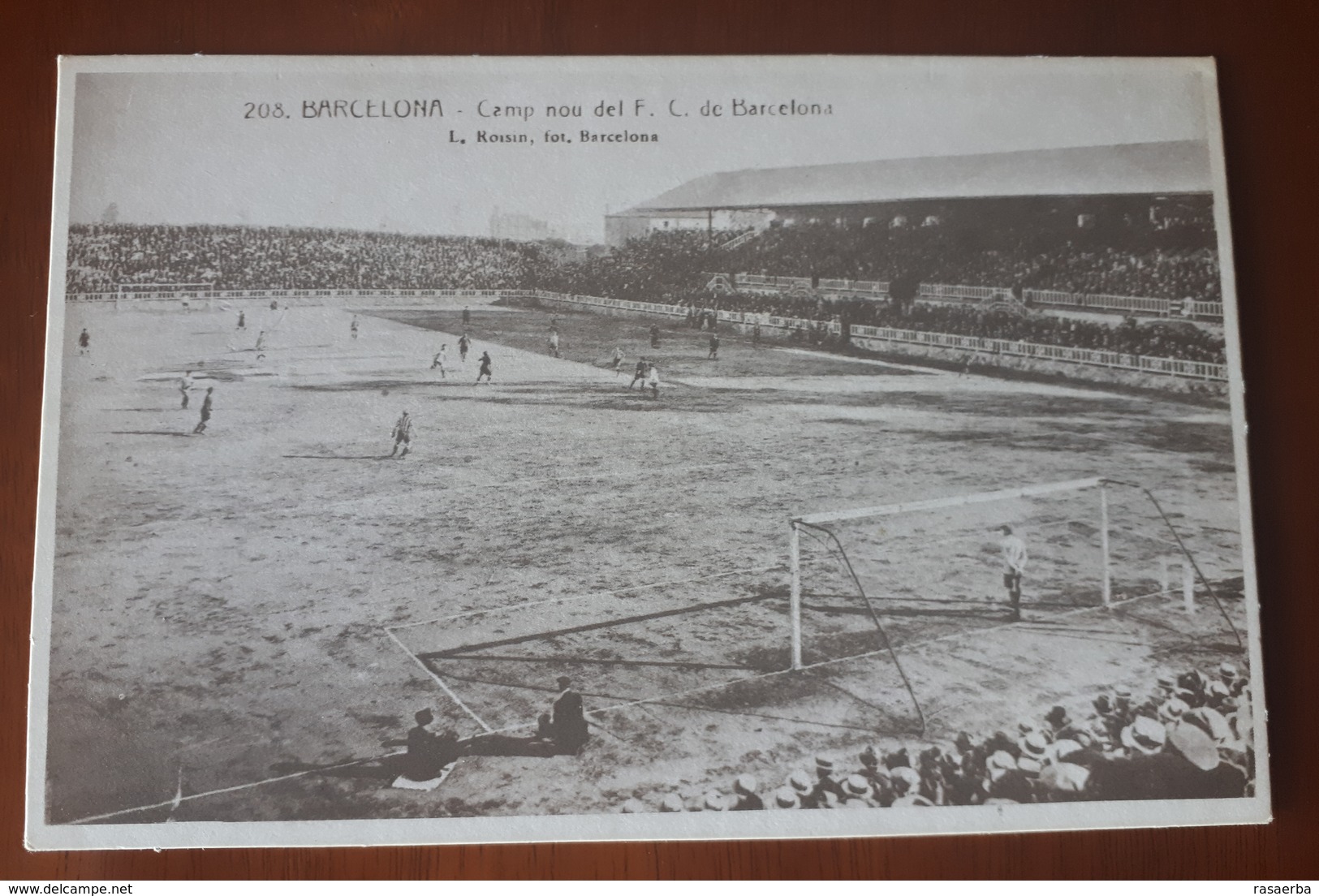 Barcelona Barcellona Les Corts Nou Camp Stadium Cartolina Stadio Postcard Stadion AK Carte Postale Stade Estadio Tarjeta - Football