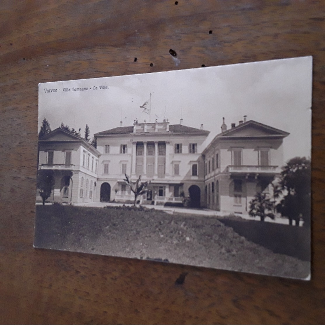 Cartolina Postale 1924, Varese, Villa Tamagna - Varese