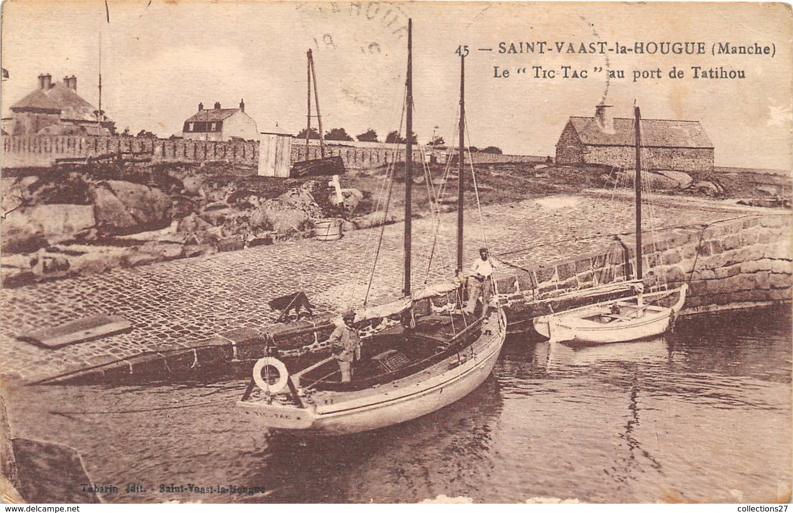 50-SAINT-VAAST-LA-HOUGUE- LE TIC-TAC, AU PORT DE TATIHOU - Saint Vaast La Hougue