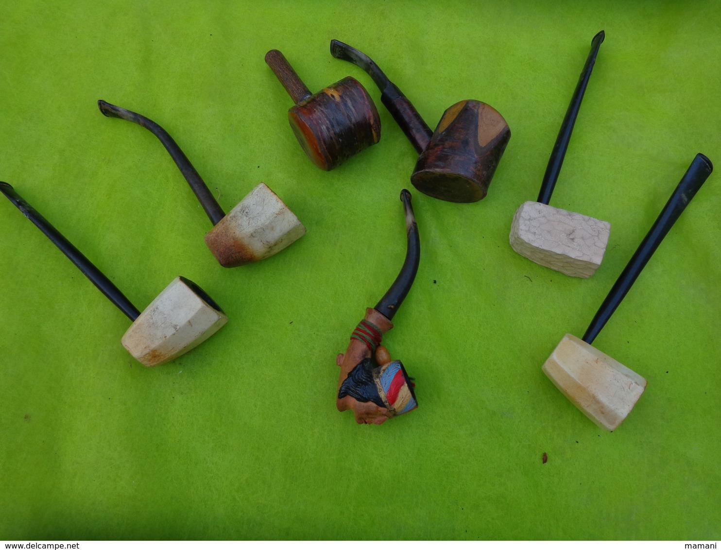 Lot De  Pipes  Matiere A Identifier -5- - Andere & Zonder Classificatie