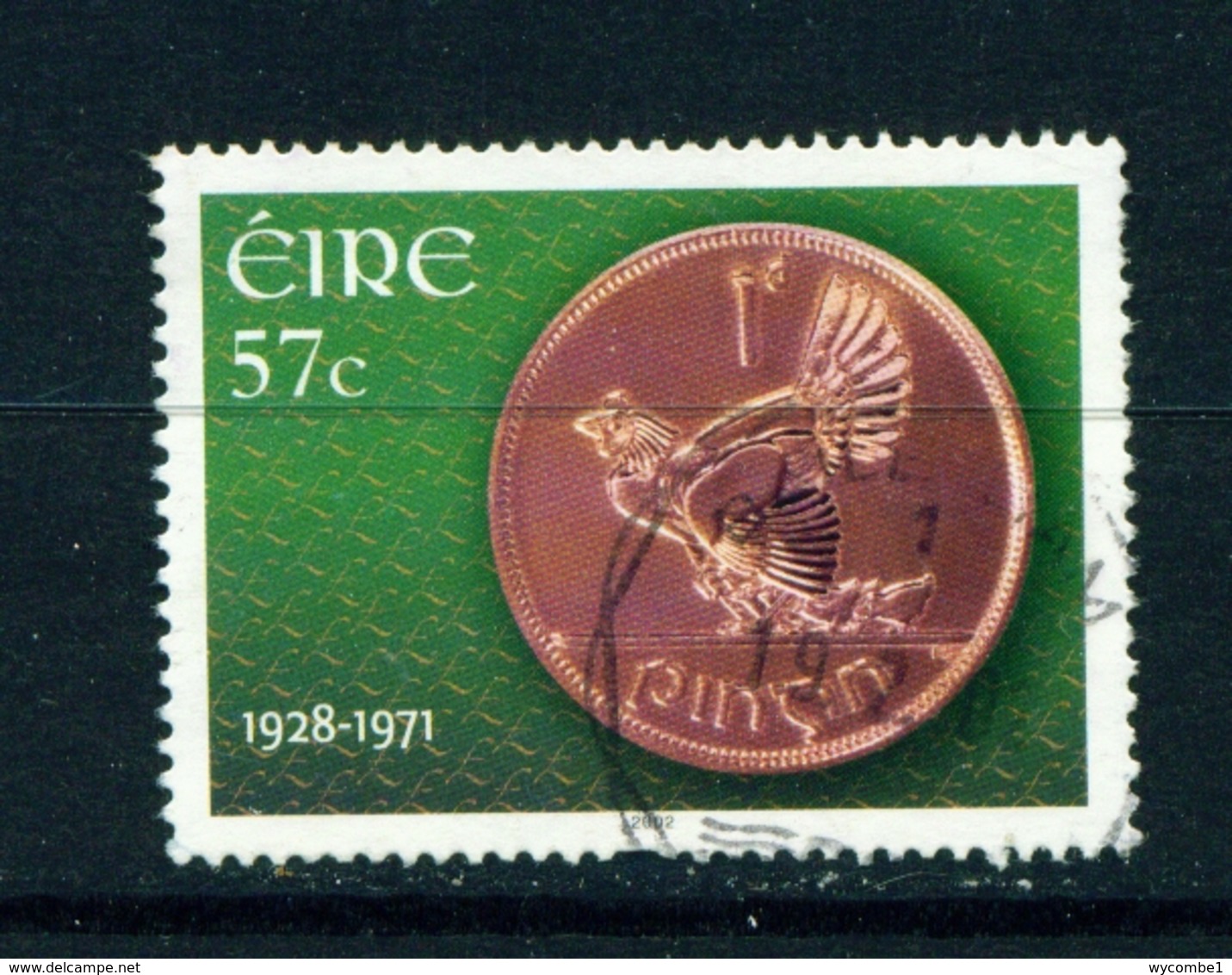 IRELAND  -  2003 Coins 57c Used As Scan - Used Stamps