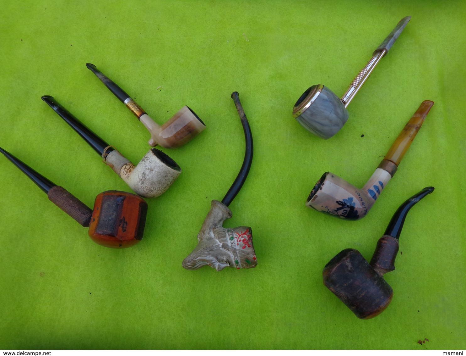 Lot De  Pipes  Matiere A Identifier -6- - Andere & Zonder Classificatie