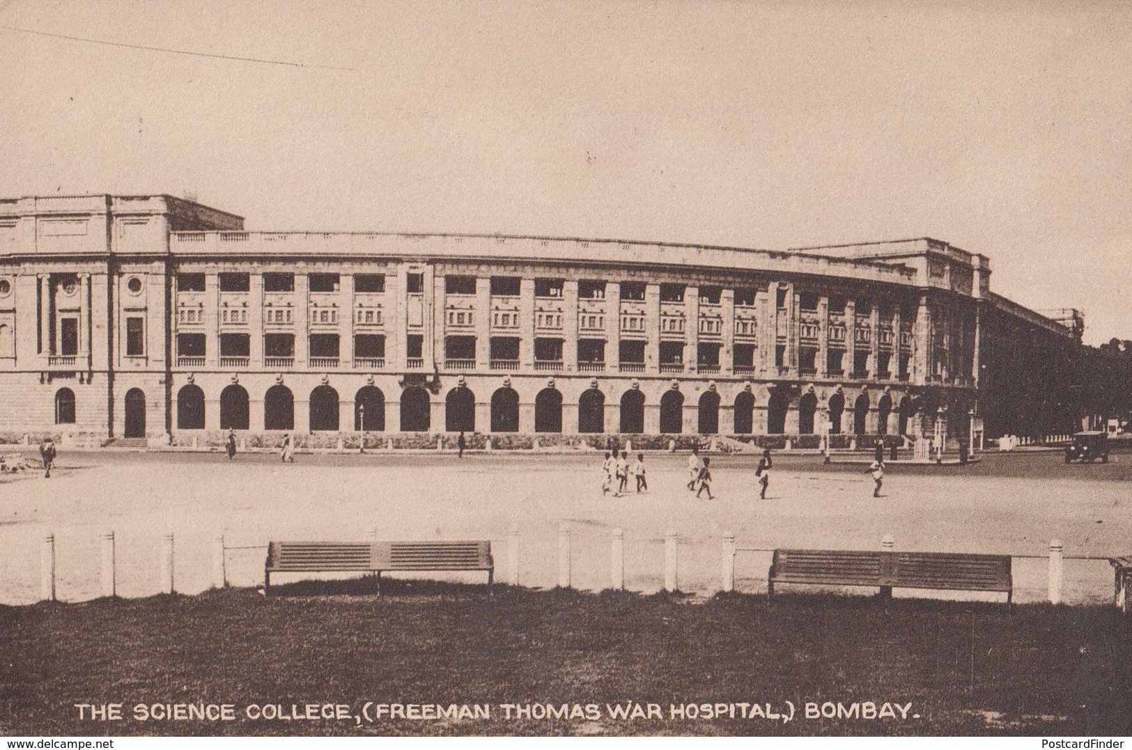 The Science College Freeman Thomas War Hospital Bombay India Postcard - India