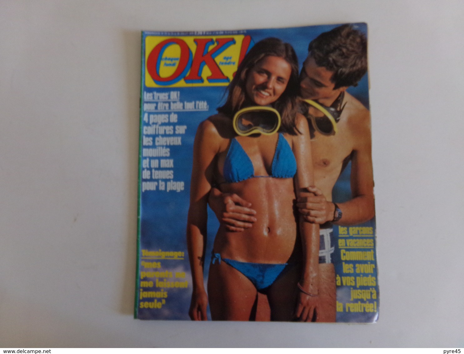 Revue " Ok Age Tendre " N° 132, 1978, Thierry Le Luron, Sophia Loren, Jairo ... - People