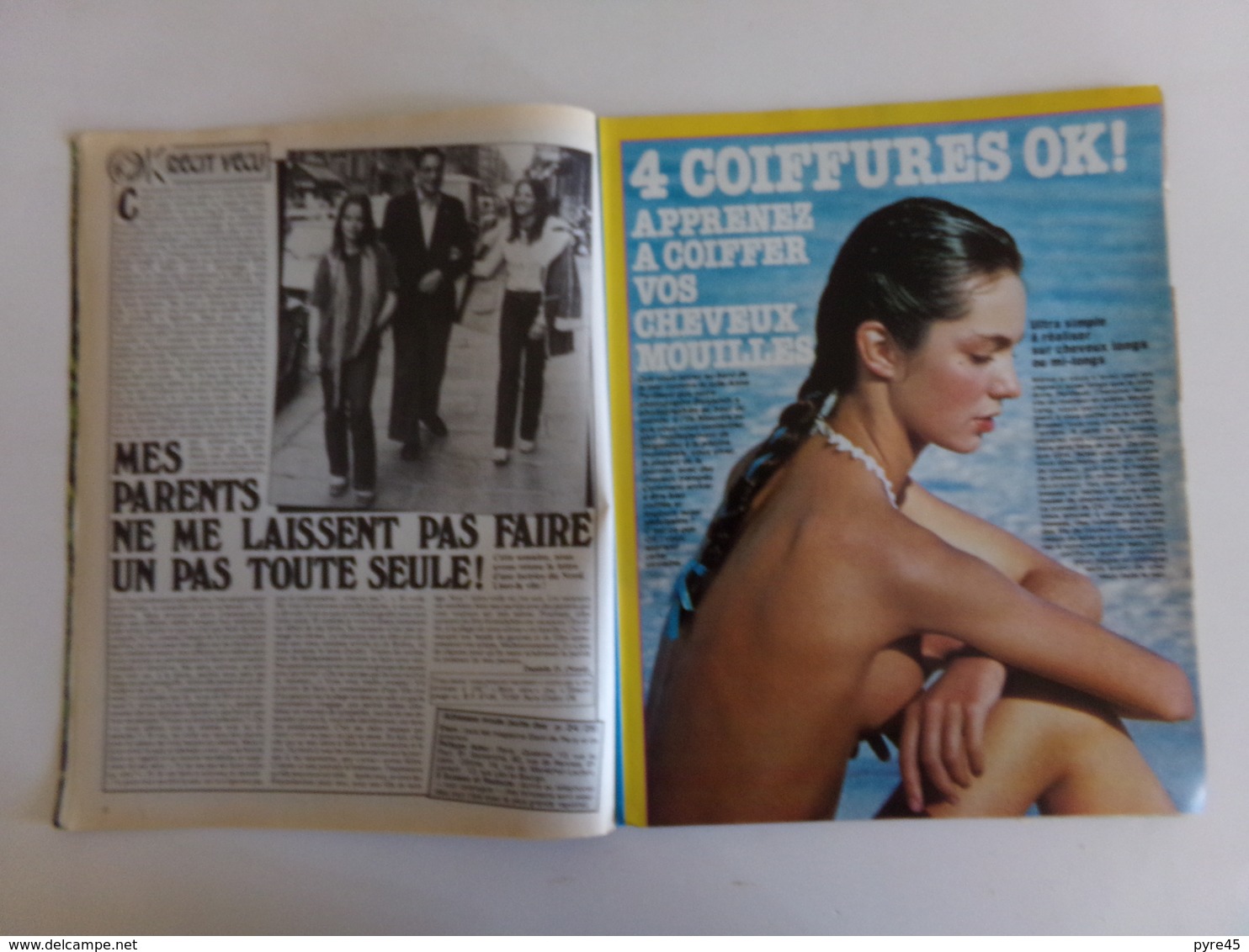 Revue " Ok Age Tendre " N° 132, 1978, Thierry Le Luron, Sophia Loren, Jairo ... - People