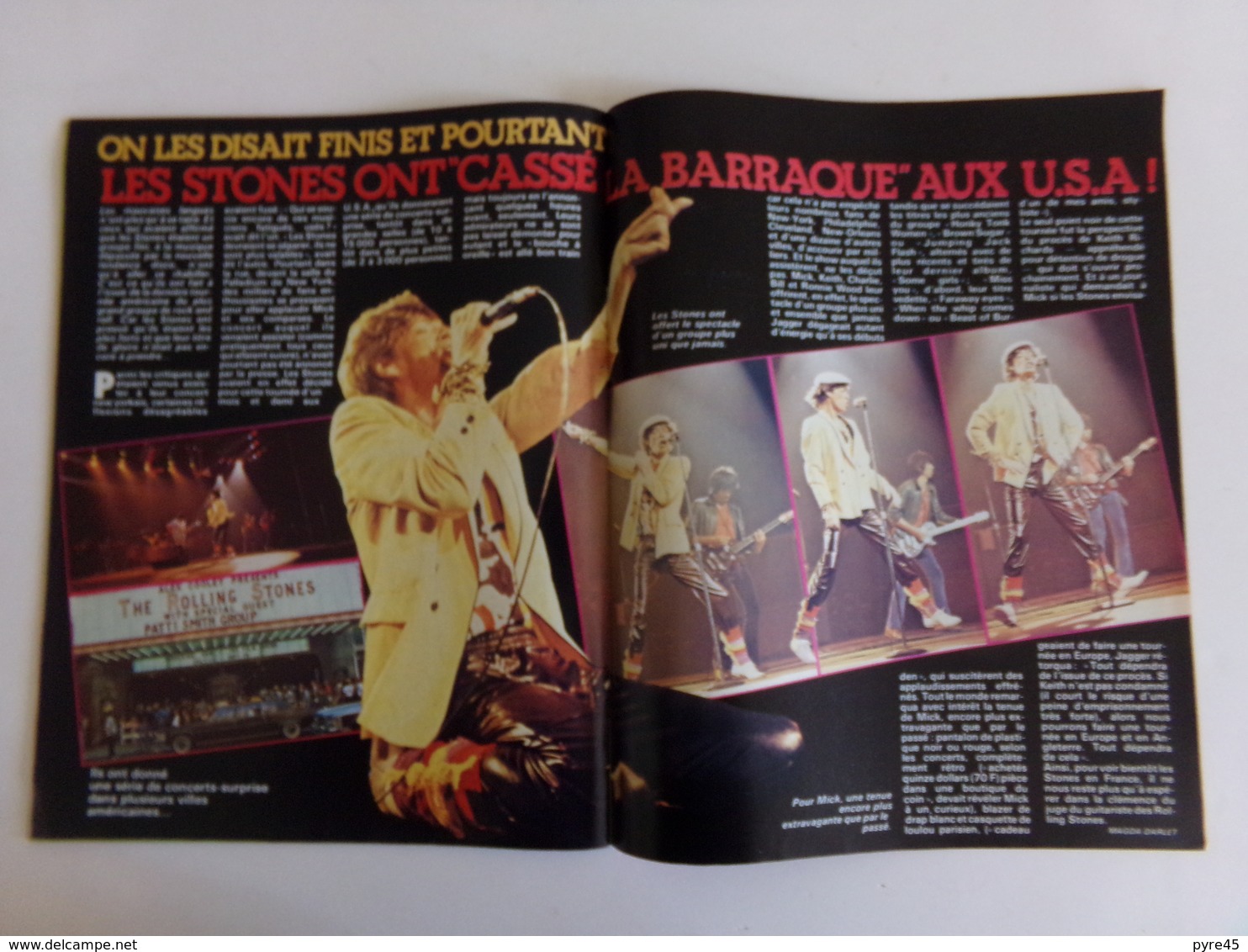 Revue " Salut " n° 64, 1978, Johnny, William Sheller, Michael Zager, Les Stones ...