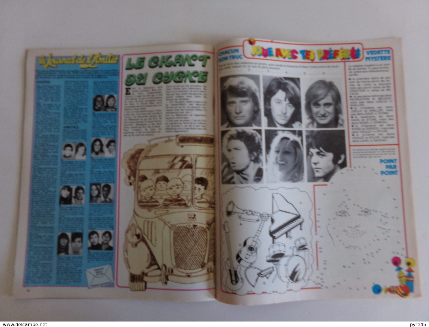 Revue " Salut " n° 64, 1978, Johnny, William Sheller, Michael Zager, Les Stones ...