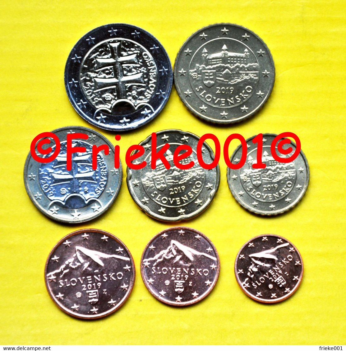 Slovakije - Slovaquie - 1 Cent Tot 2 Euro 2019 Unc. - Slowakei